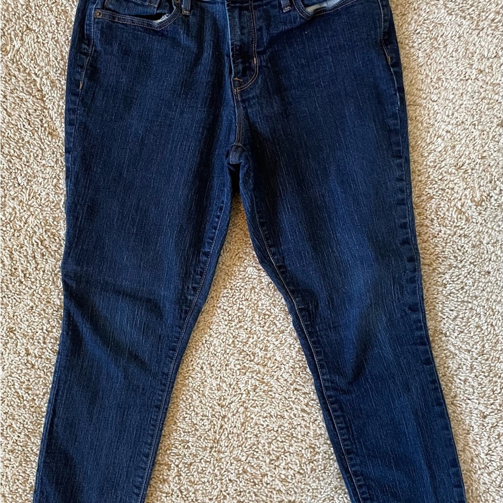 Old Navy Blue Straight Leg Pants